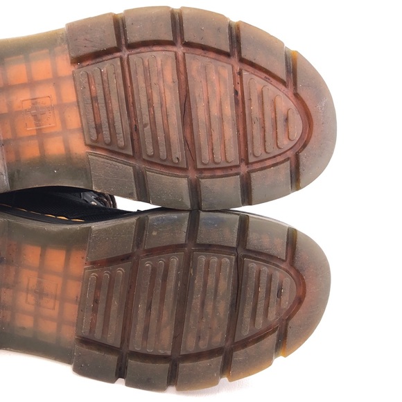 Dr. Martens Combs Poly Black Combat Boots 9 - Picture 14 of 14